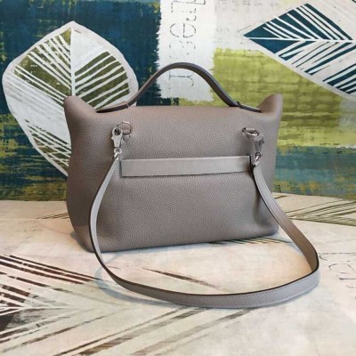 Hermes 24/24 29 Bag In Gris Asphalt Clemence Calfskin