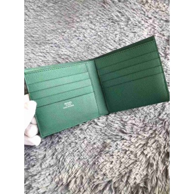 Hermes Green MC2 Copernic Compact Wallet