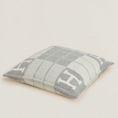 Hermes Grey Small Avalon III Pillow Cover