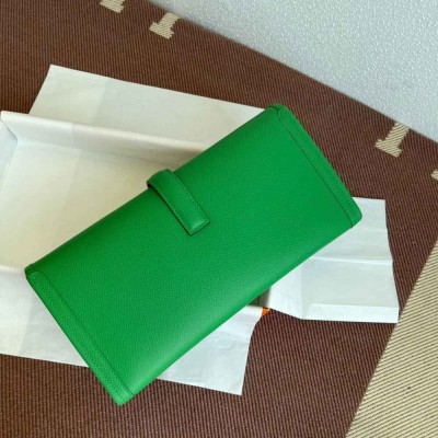 Hermes Jige Elan 29 Clutch Bag In Bamboo Epsom Leather