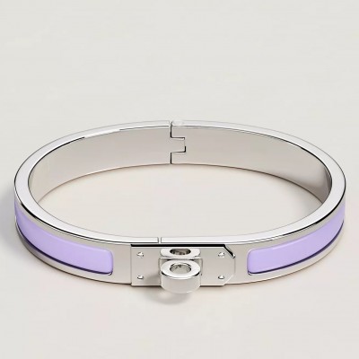 Hermes Lilas Mini Clic Kelly Bracelet