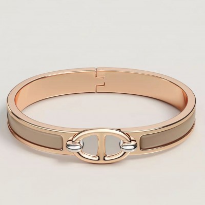 Hermes Sand Mini Clic Chaine d Ancre Bracelet