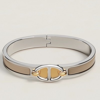 Hermes Sand Mini Clic Chaine d Ancre Bracelet