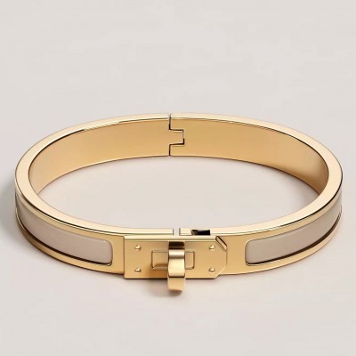 Hermes Sand Mini Clic Kelly Bracelet